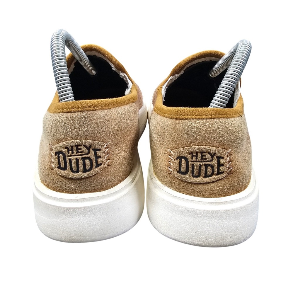 Hey Dude Sunapee W Faux Shearling Cognac Women's 8 Slip-On Shoes 40616-21N 2023 - Picture 3 of 9